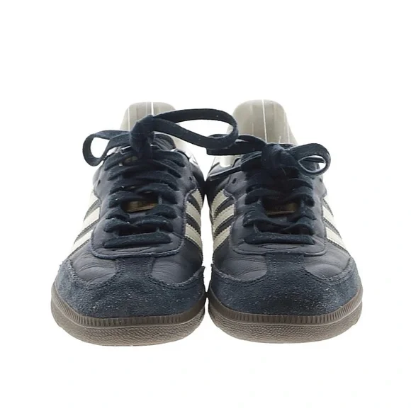 Adidas Samba Dark Blue and Cream Shoes - Picture 2 of 2